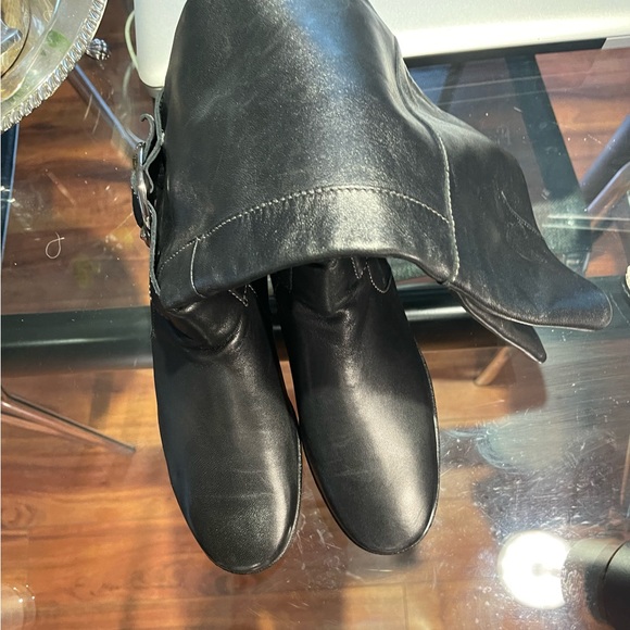 TOD’S - Leather Riding Boots - Picture 4 of 7